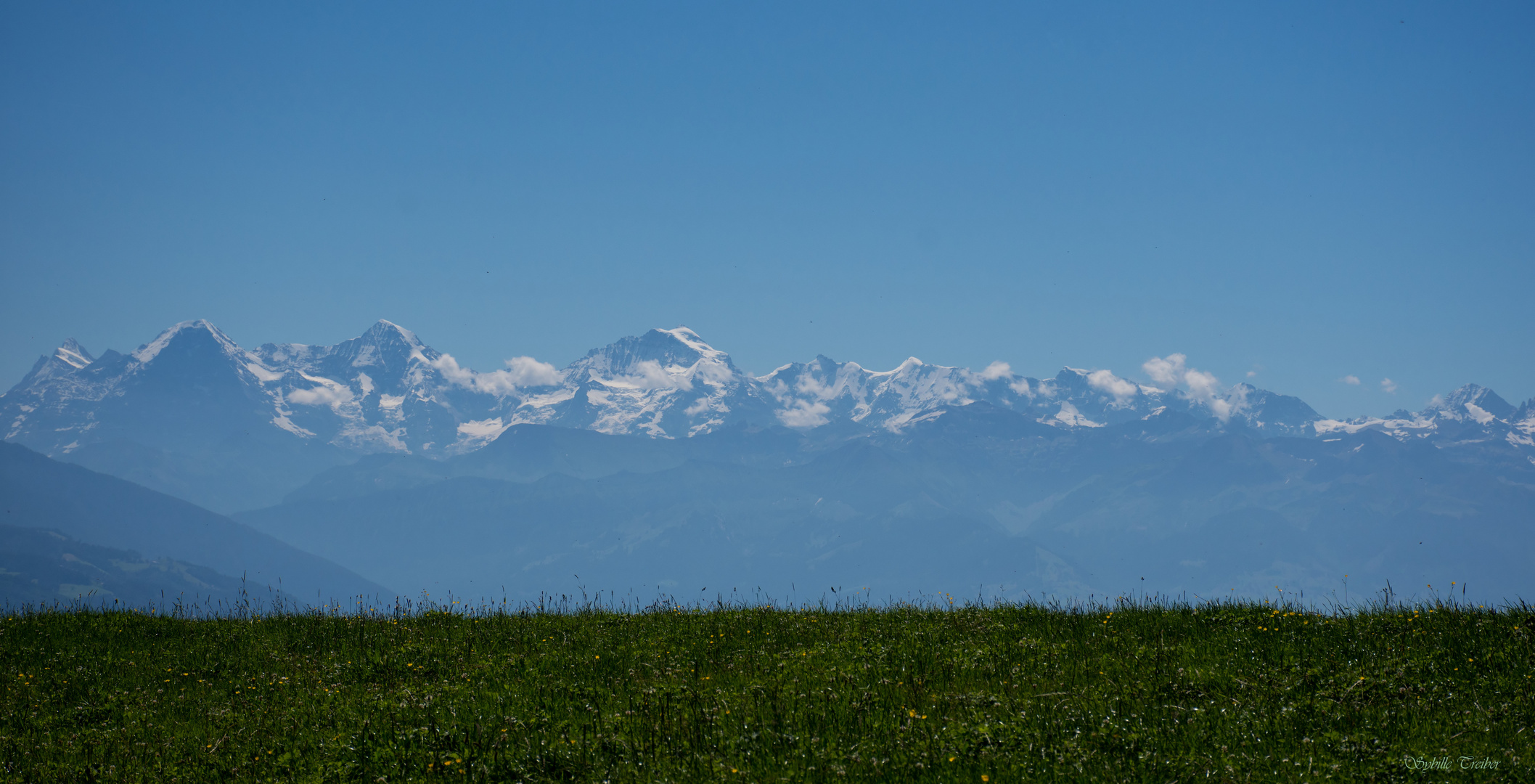 Paysage en Oberland Bernois