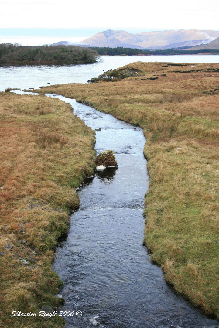 Paysage et Lac dans le Conemara Ireland