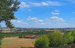 Paysage gersois près du village de Blaziert