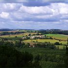 Paysage gersois vu des remparts de Lectoure