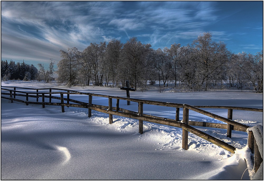 Paysage hivernal 4