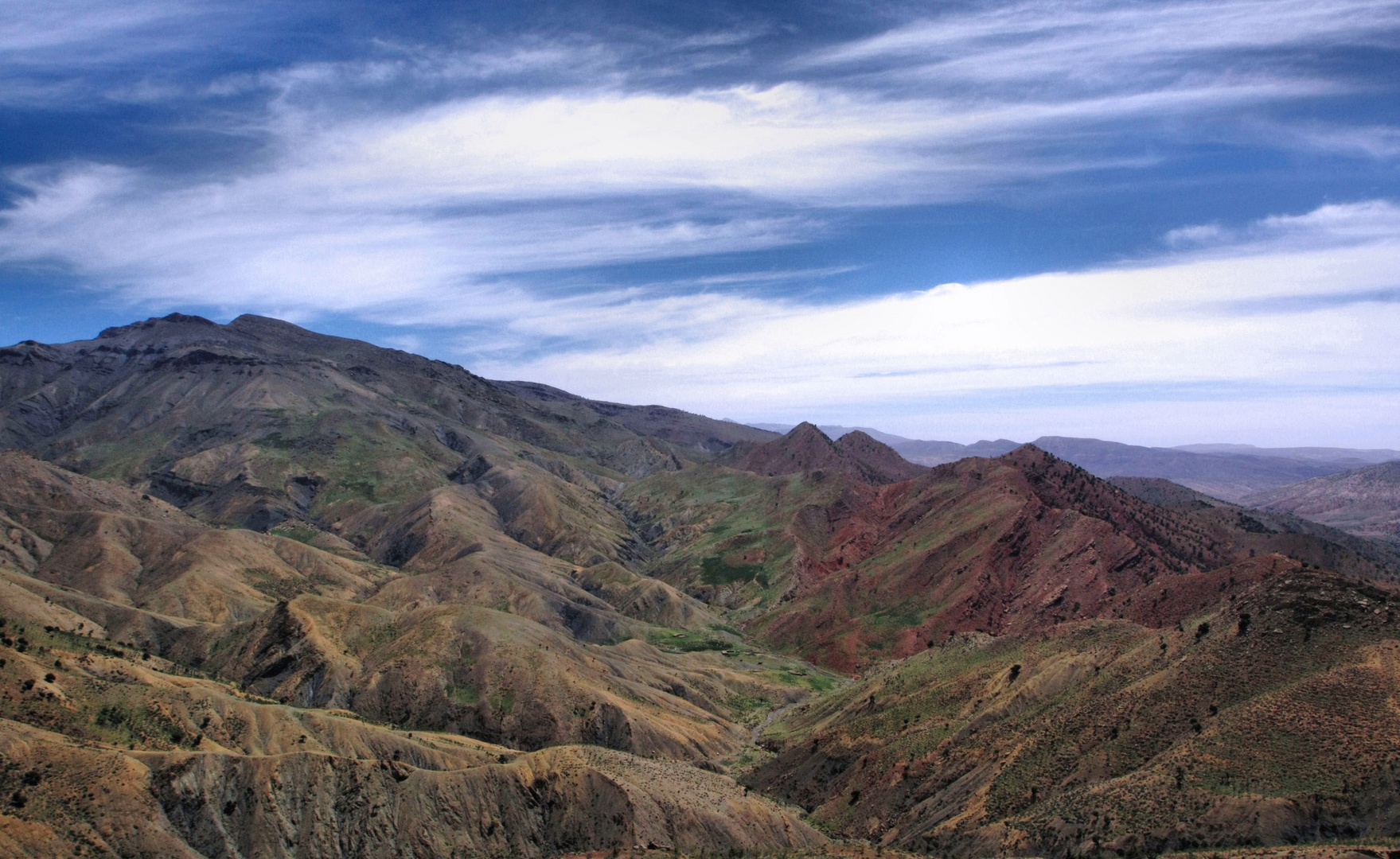 paysage inhospitalier!