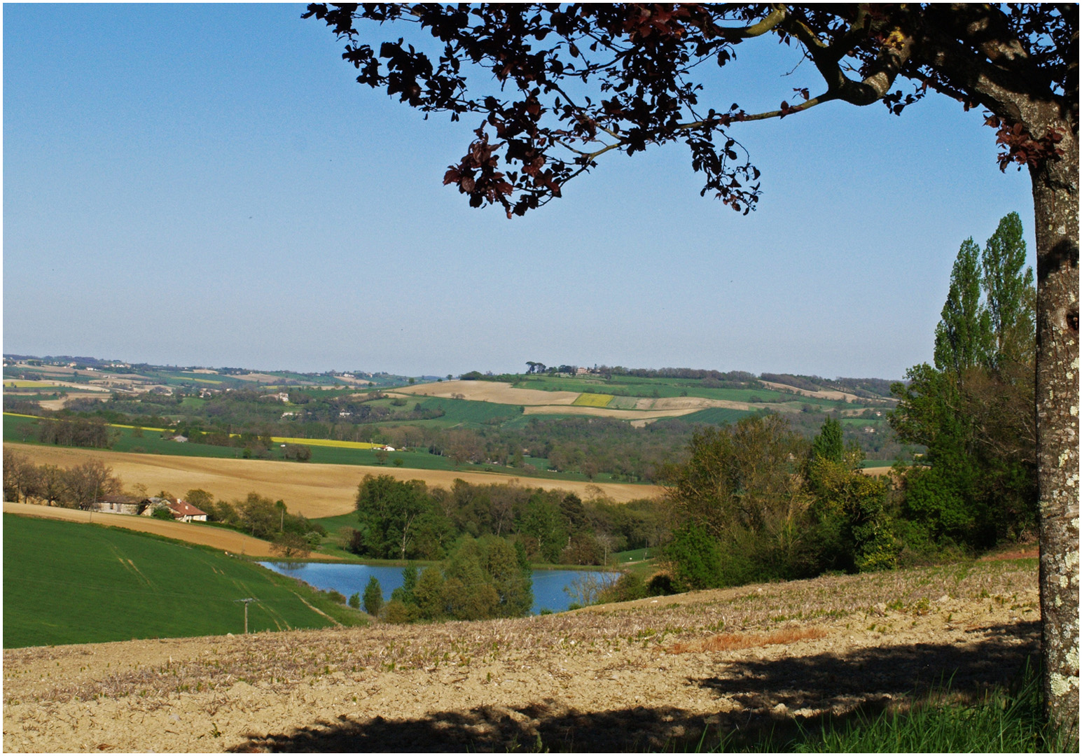 paysage du gers