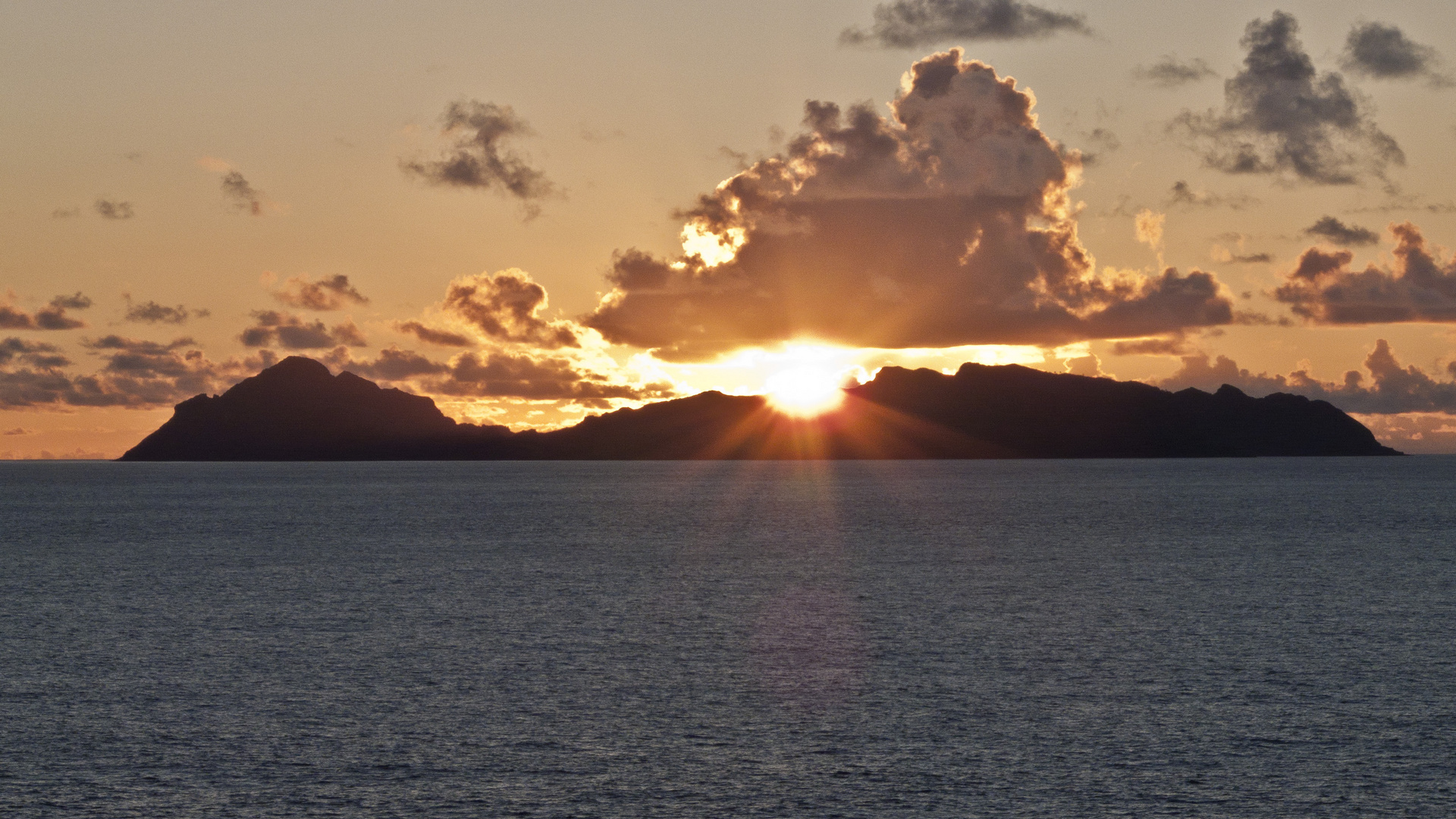 Pazifik Insel - Sonnenaufgang