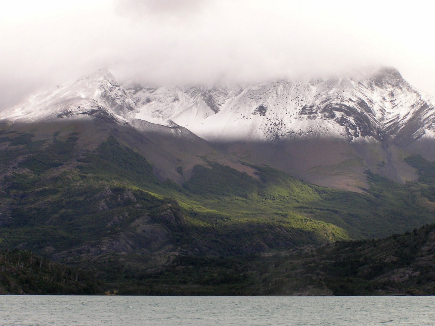 Pazifikfjord im Süden Patagoniens in Chile