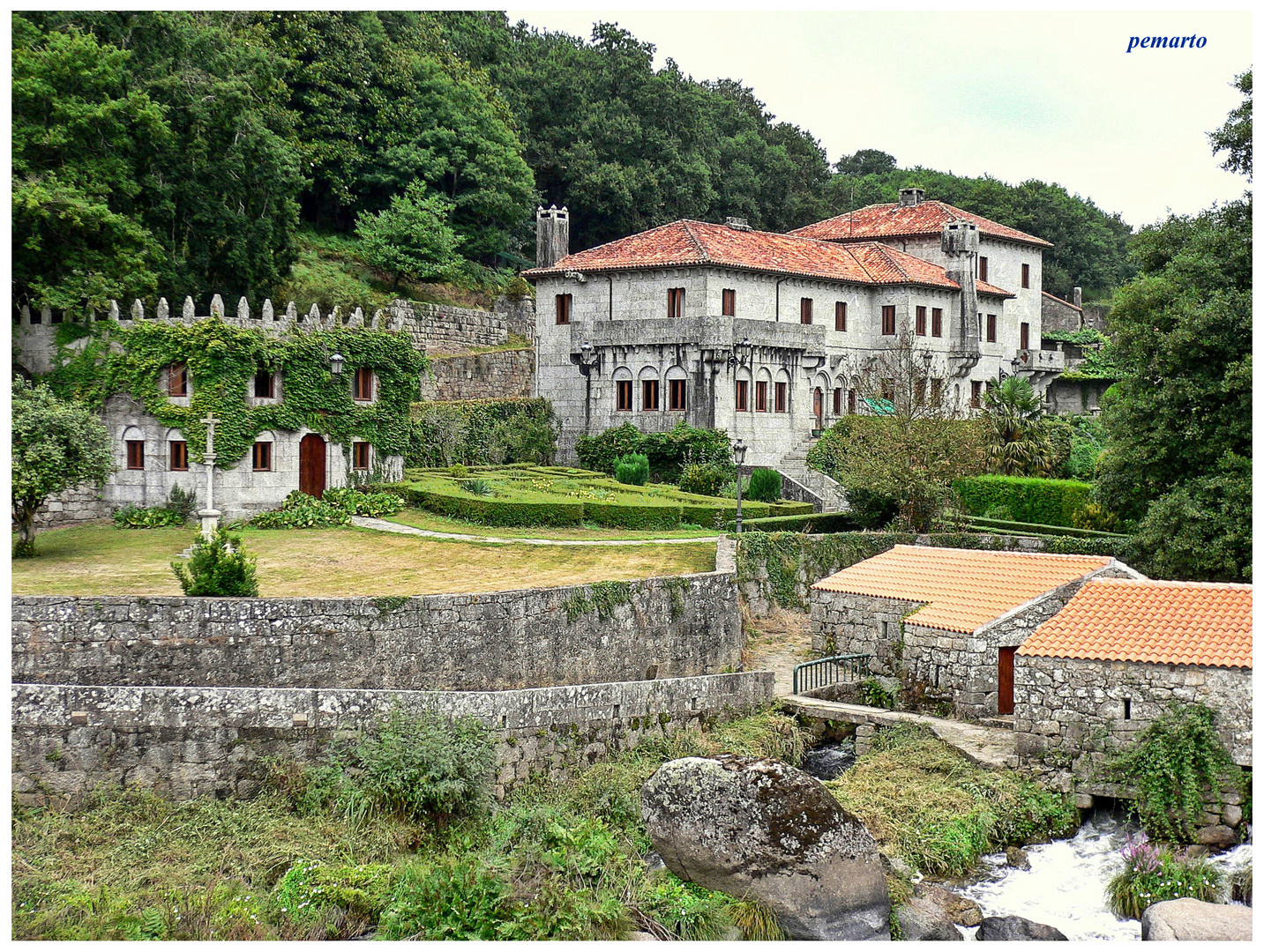 Pazo de Cereijo en Galicia