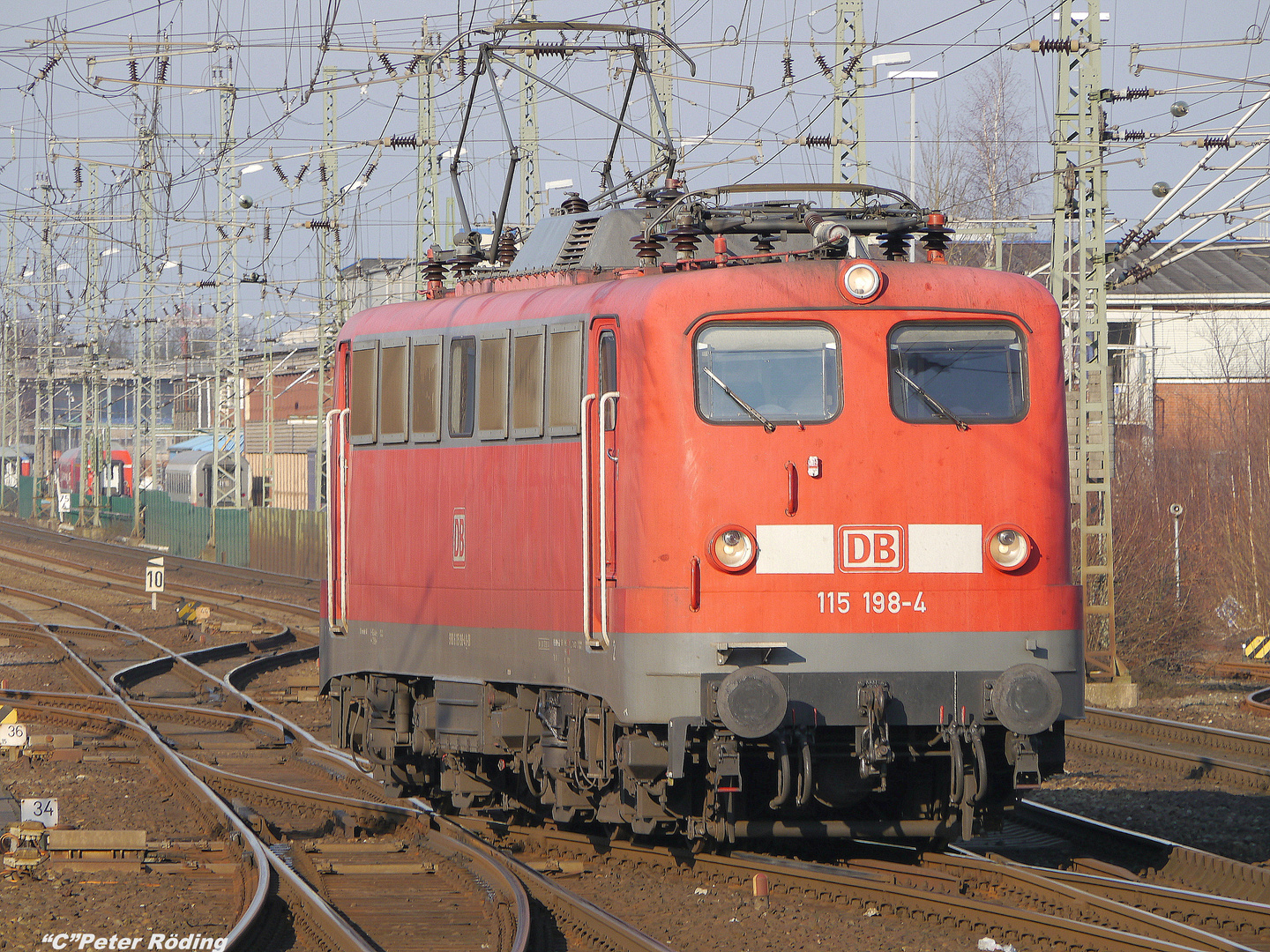 PbZ Lok in Neumünster Hbf