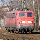 PbZ Lok in Neumünster Hbf am 24.2.2016