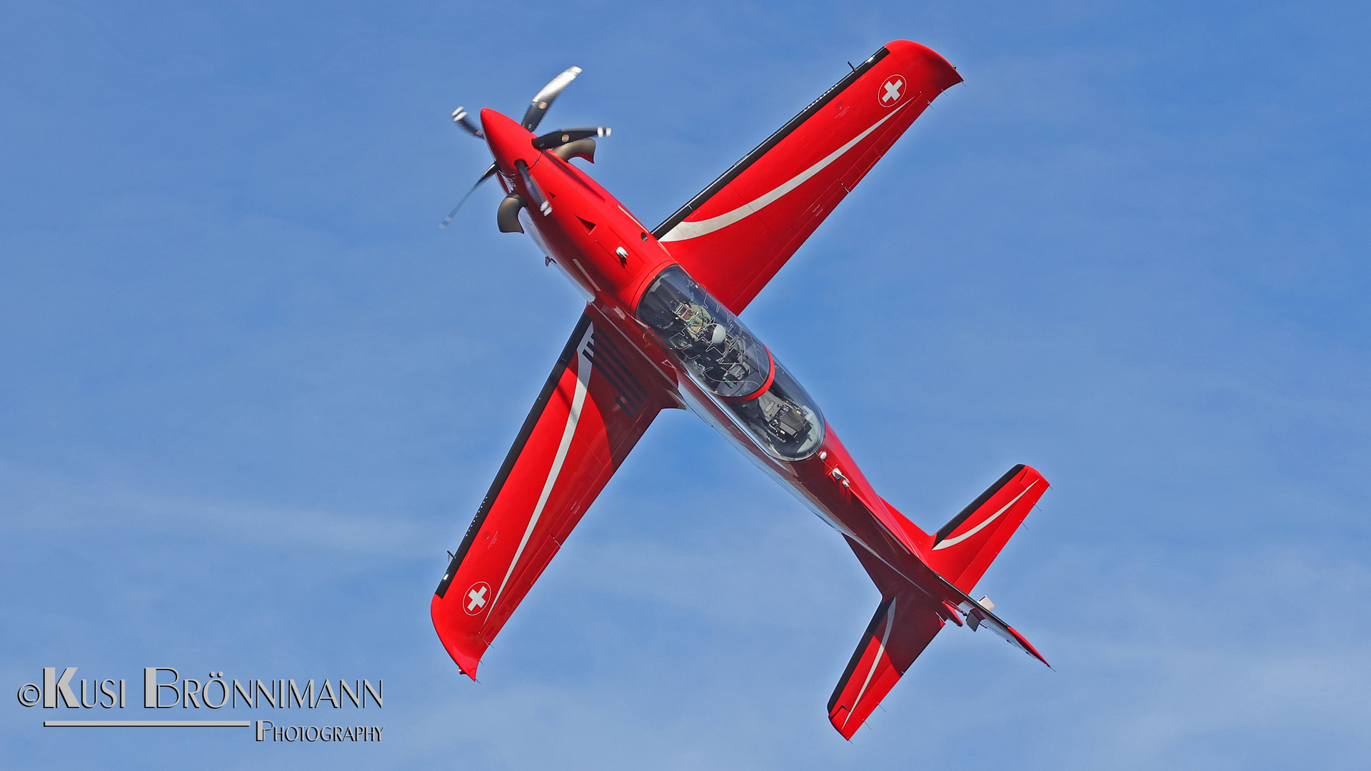 PC-21 beim Training