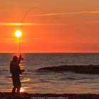 Pêche à la mouche au couchant, Jupiter la Mer, Anticosti