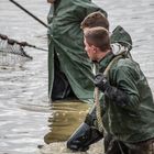 Pêcherie d'un étang dans l'Ain