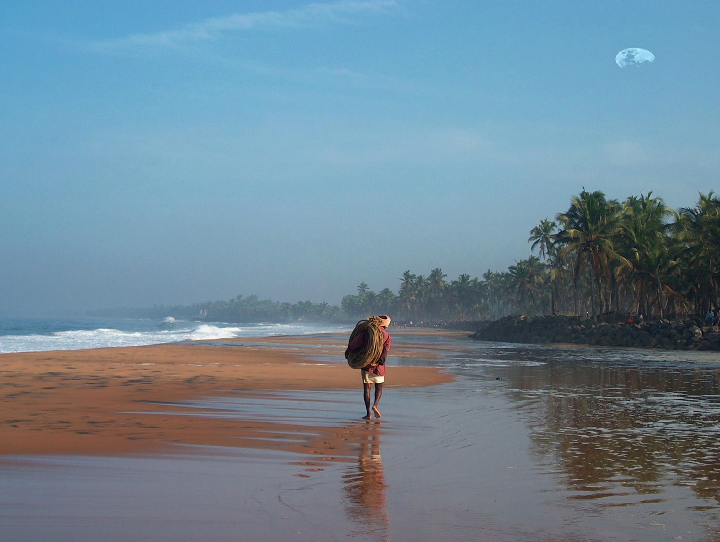 Pêcheur à Kovalam