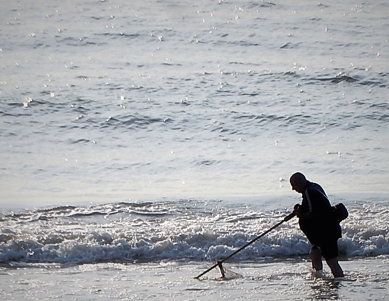 Pêcheur de crevette