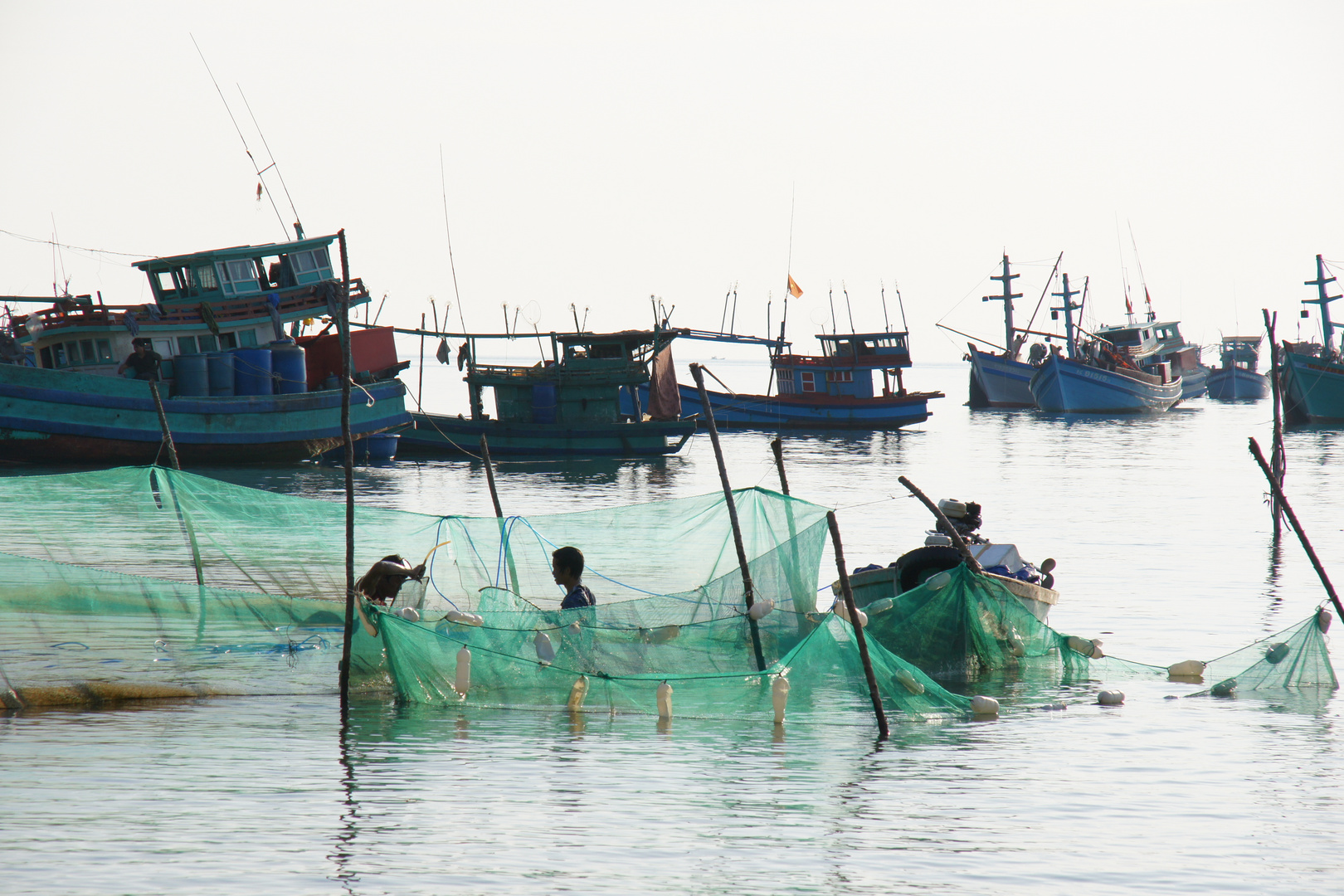 pêcheur de l'ile de Phu Quoc