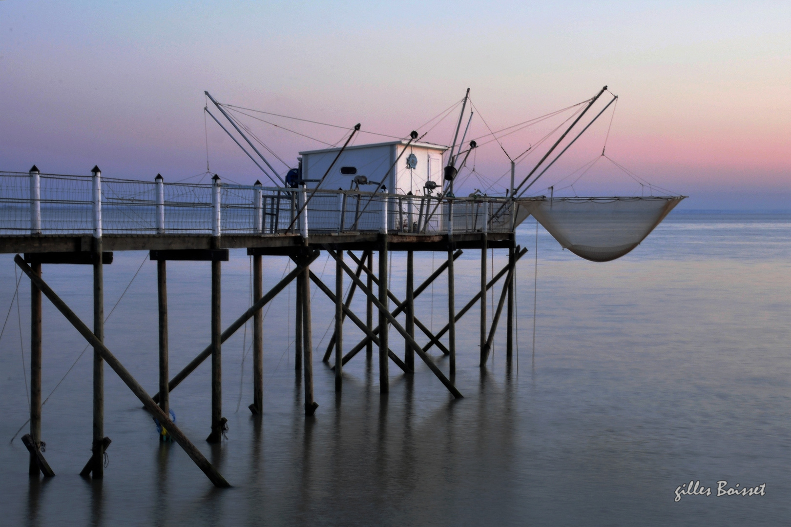 pêcheur de tons pastels