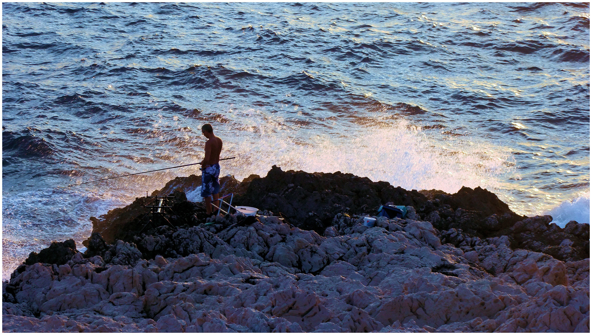 Pêcheur d'écume