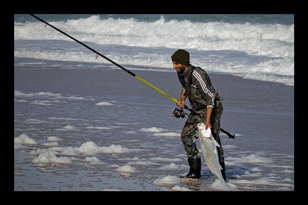 Pêcheur d'ombrine