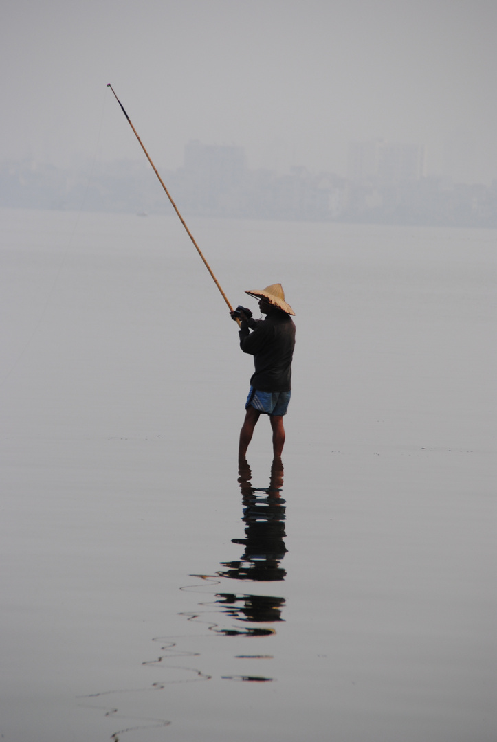 Pêcheur Hanoien