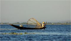 Pêcheur sur le lac Inlé.