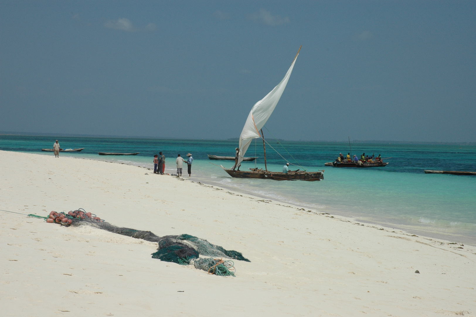 Pêcheurs à Zanzibar