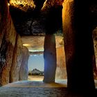 Peña de los enamorados. Dolmen de Menga