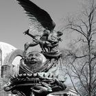 Peace Fountain in der Nähe der Cathedral of Saint John the Divine