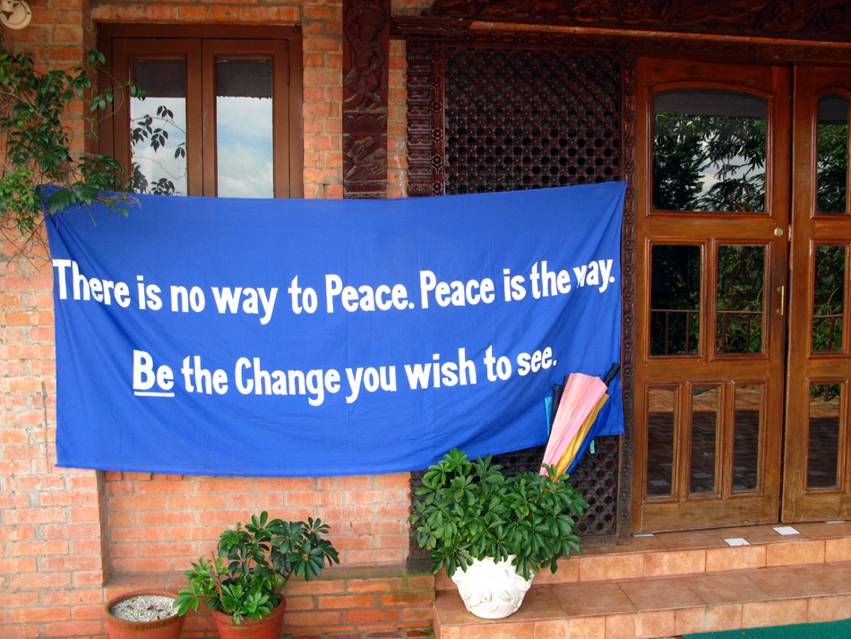 Peace is the way