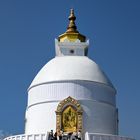 Peace Pagoda  Pokhara