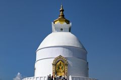 Peace Pagoda  Pokhara