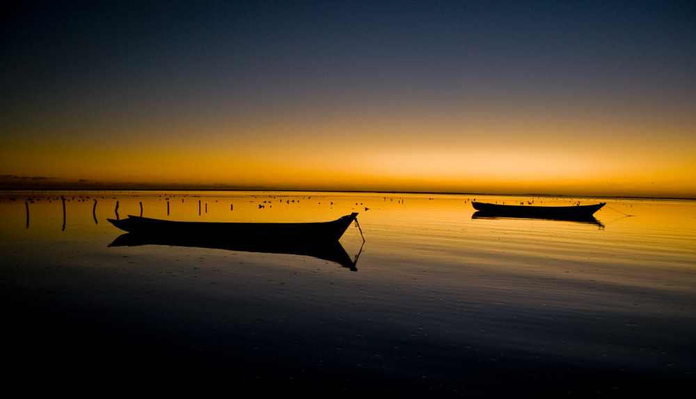 peaceful lagoon