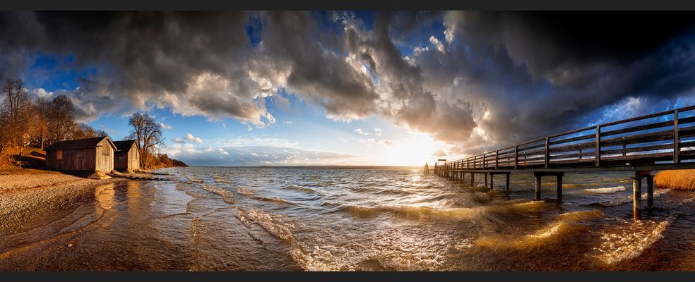 peaceful pictures against the war - after the storm