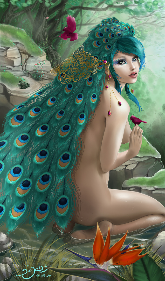 Peacock princess