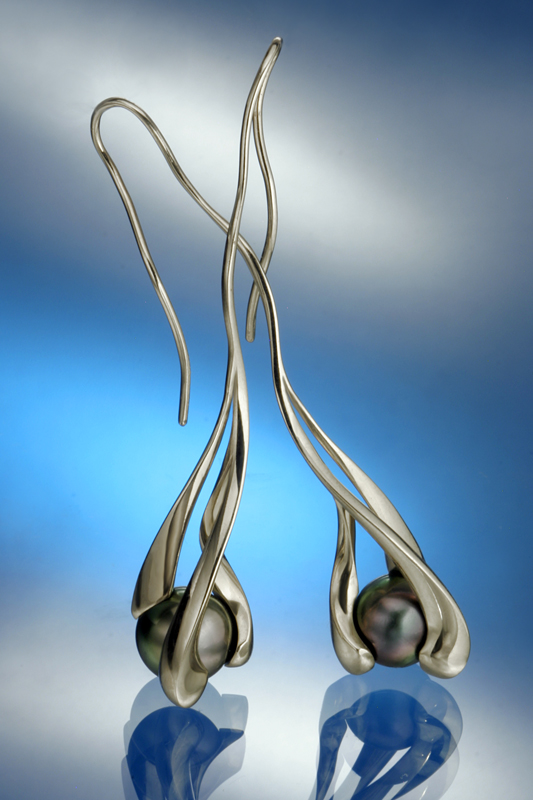 pearl earrings