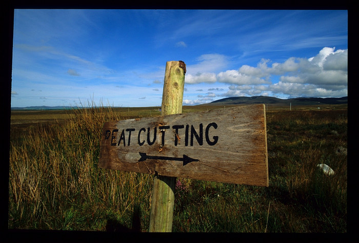 peat cutting