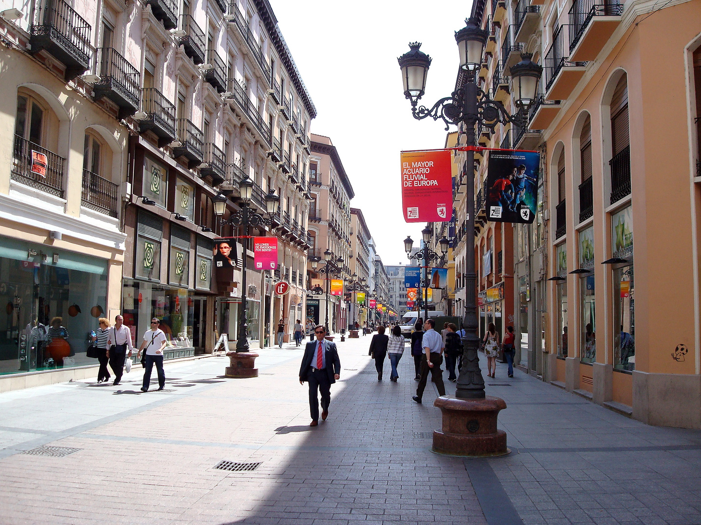 Peatonal en Zaragoza