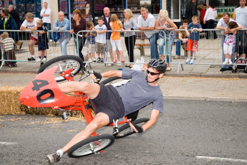 Pedal Car Race Crash