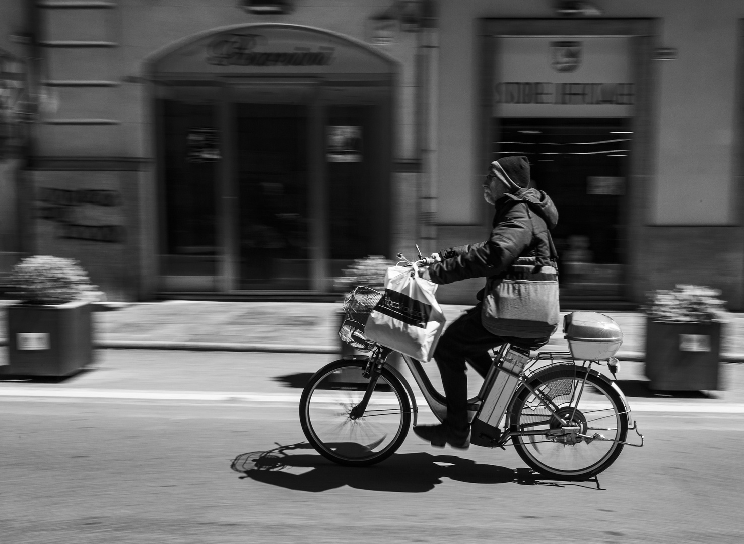 Pedalando in bicicletta...........