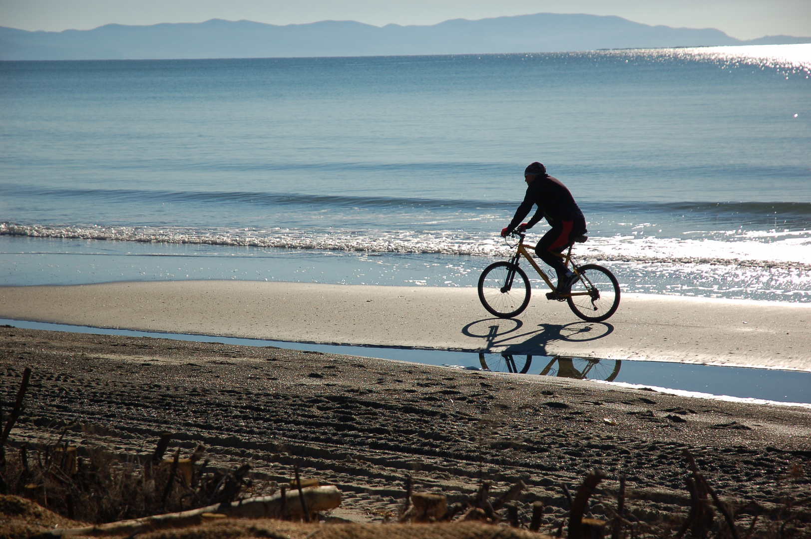 Pedalando in inverno