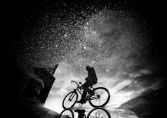 Pedalando sotto le stelle....