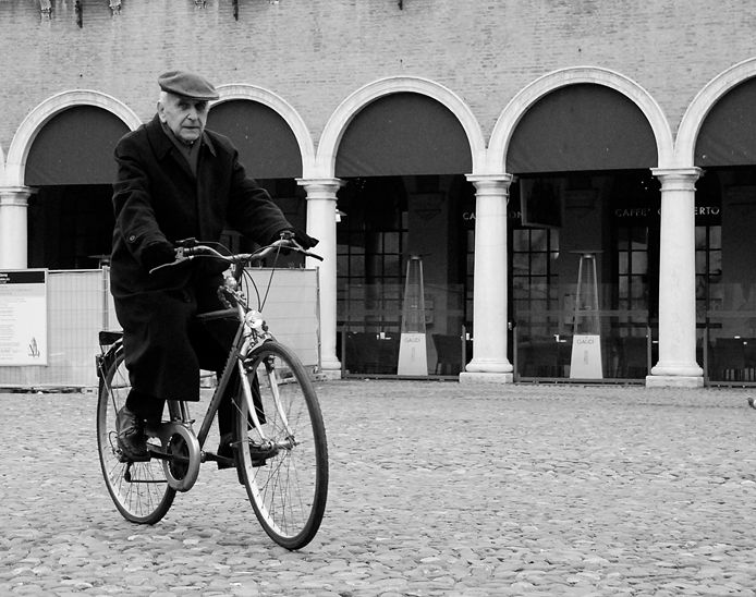 Pedalando verso casa