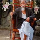 Pedanda Priest at Taman Beji Griya