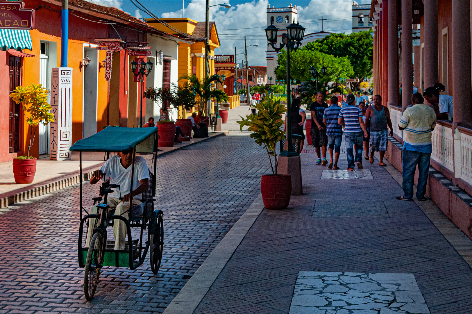 Pedestrian street in Baracoa