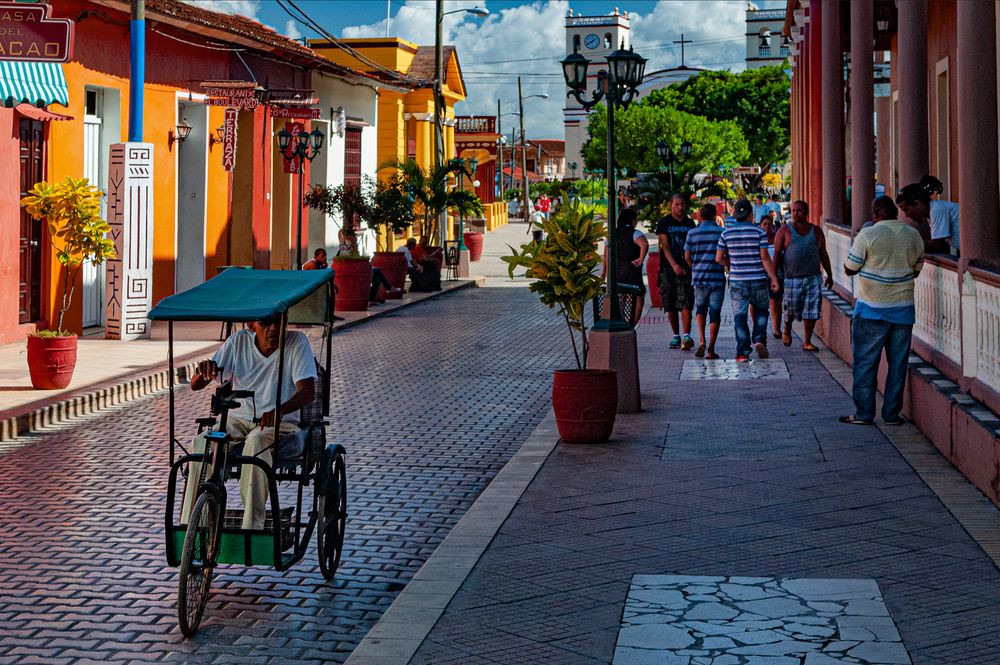 Pedestrian street in Baracoa