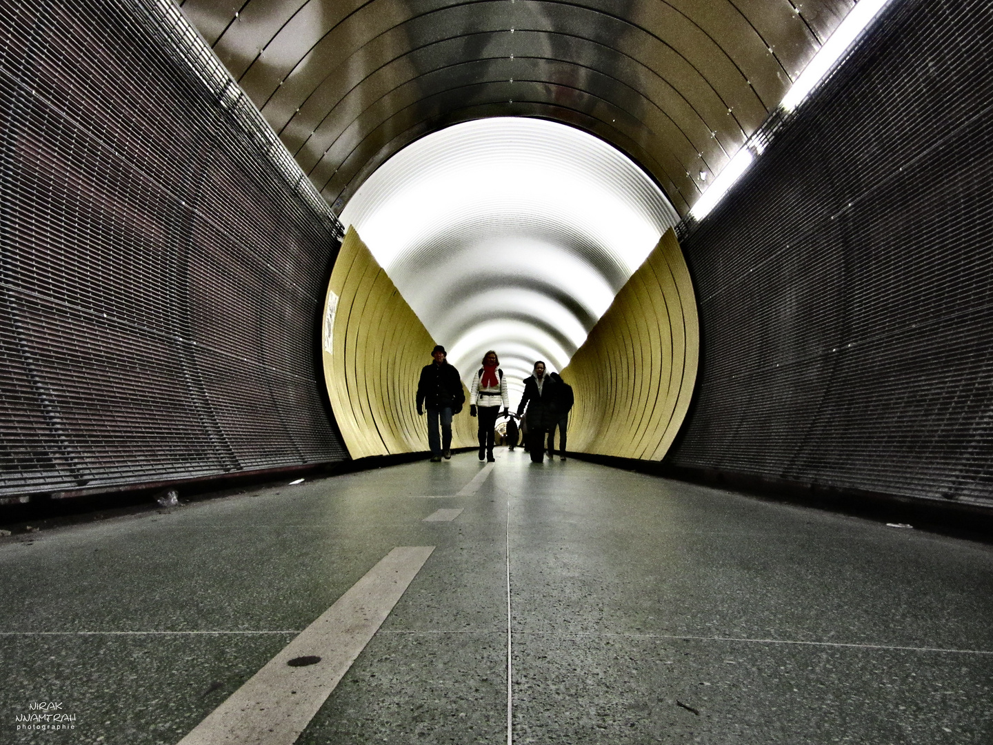 Pedestrian tunnel