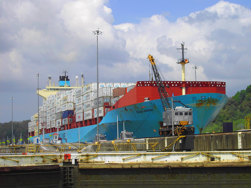 Pedro Miguel Schleuse / Panamakanal