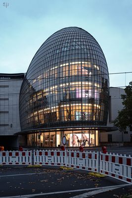 Peek & Cloppenburg von der Hinterseite