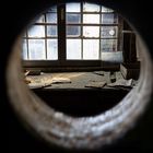 Peek Hole - Blick ins Büro im Stöffel-Park