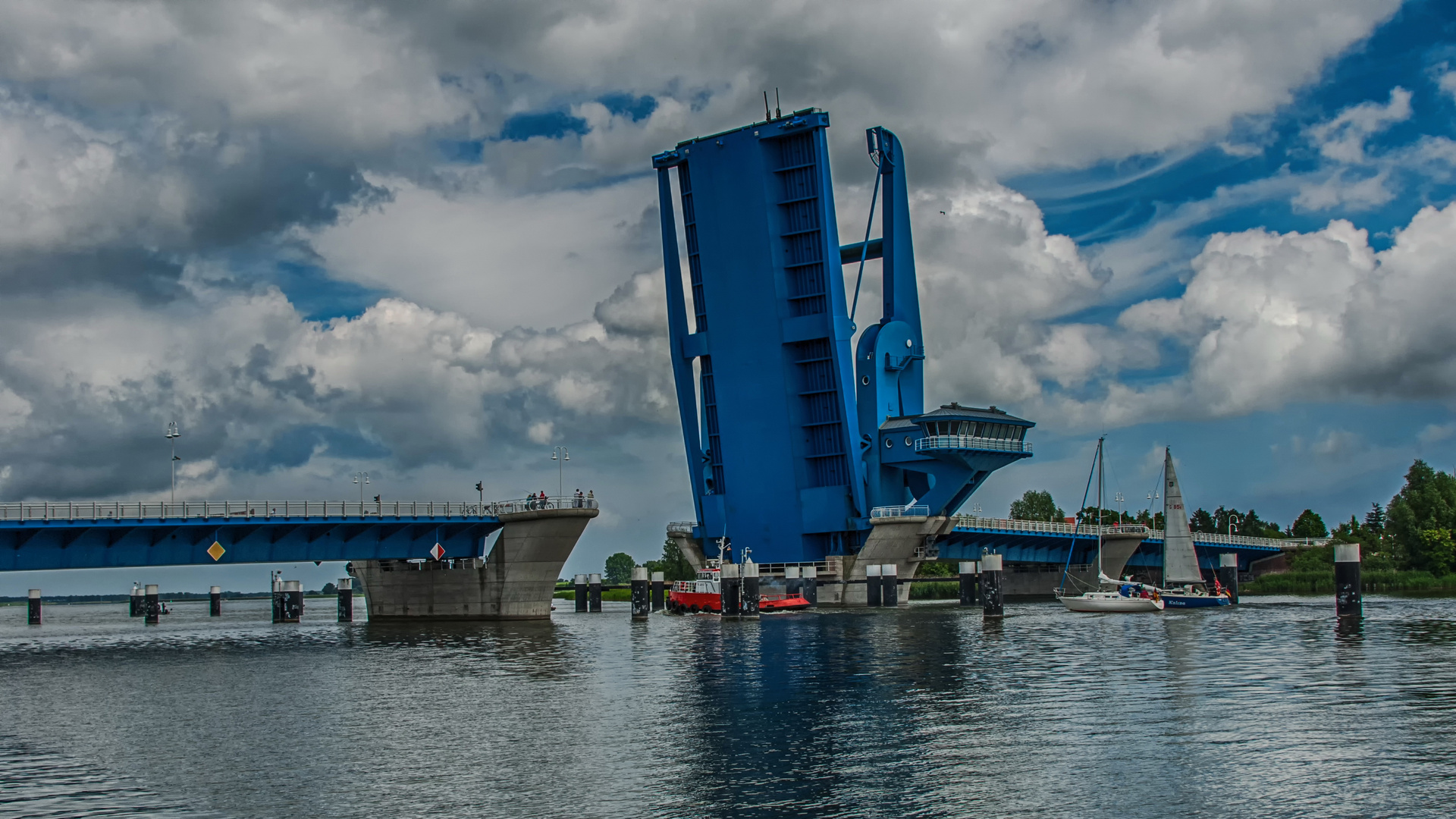 Peenebrücke in Wolgast