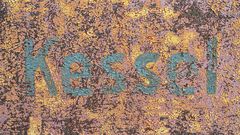 PEENEMÜNDE Historisch-Technisches Informationszentrum - Altes Schild (Rost)