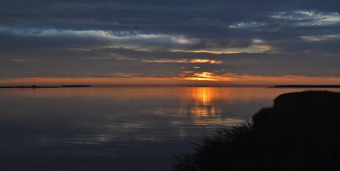 Peenestrom zum Sonnenaufgang....